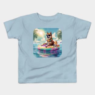 enjoy the summer season at the beach Kids T-Shirt